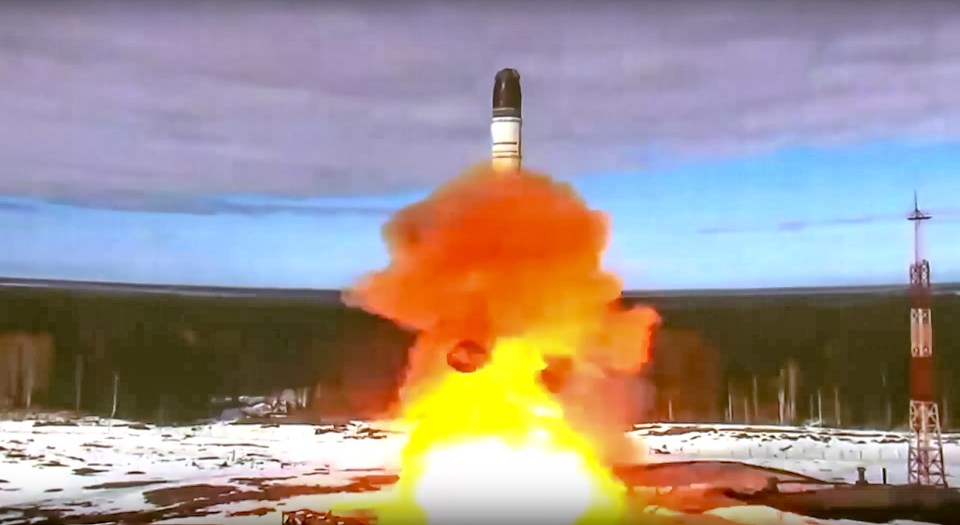 He said Russia's nukes would ensure it is ready to respond to an attack from the West