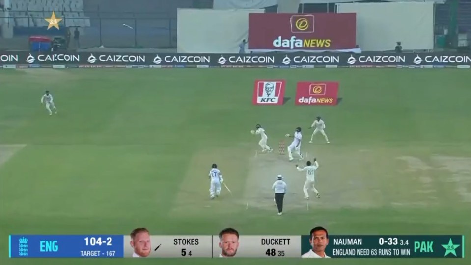 The bat flew metres into the air