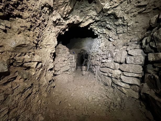 The creepy photos reveal what it's like in the narrow, dank tunnels