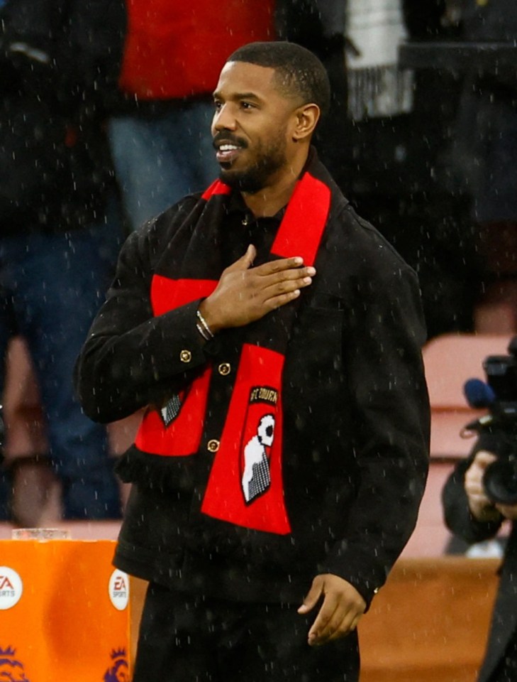 Co-owner Michael B. Jordan made his introduction