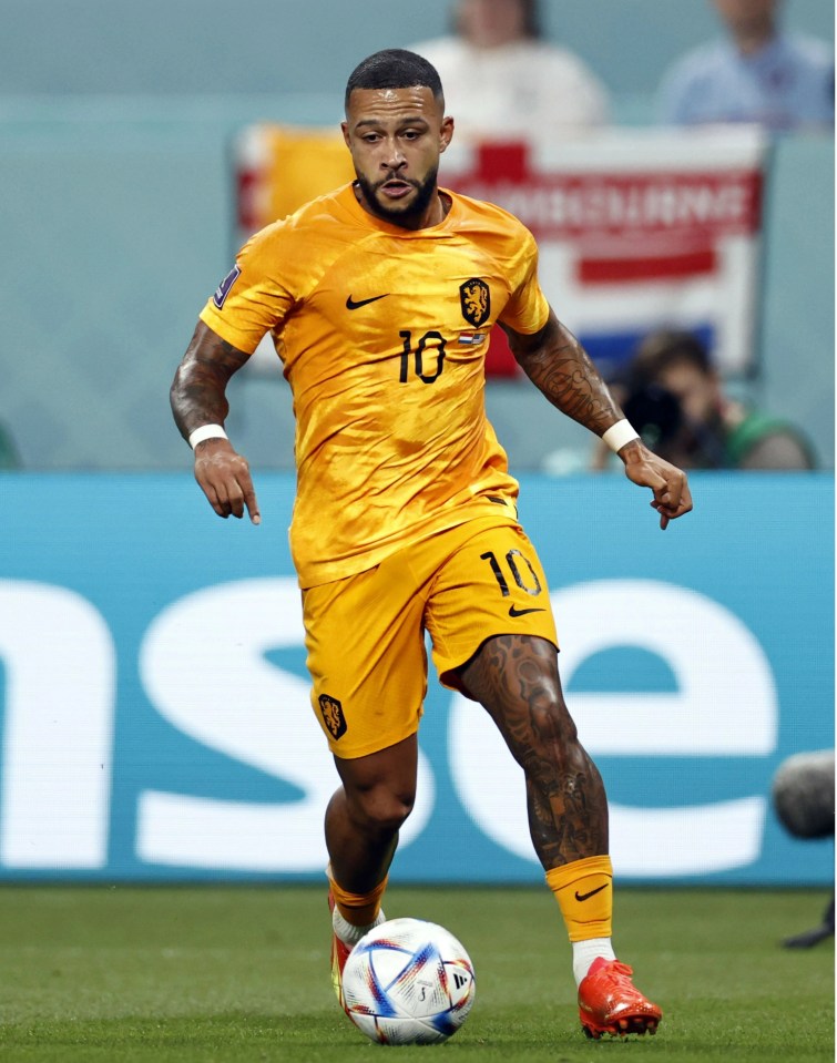 United are keen on a reunion with Depay, who becomes a free agent next summer