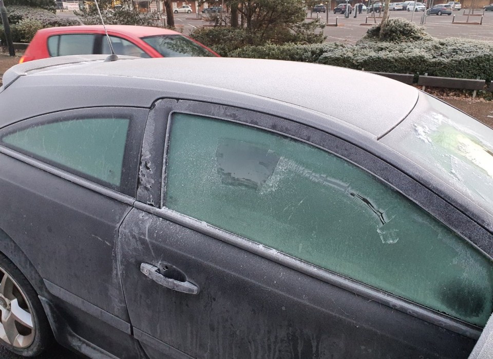 Sussex Police stopped the driver on Sunday morning