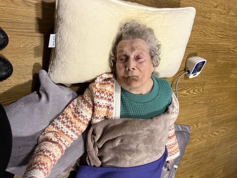 The 93-year-old had to wait in agony on the floor for 25 hours and 30 minutes
