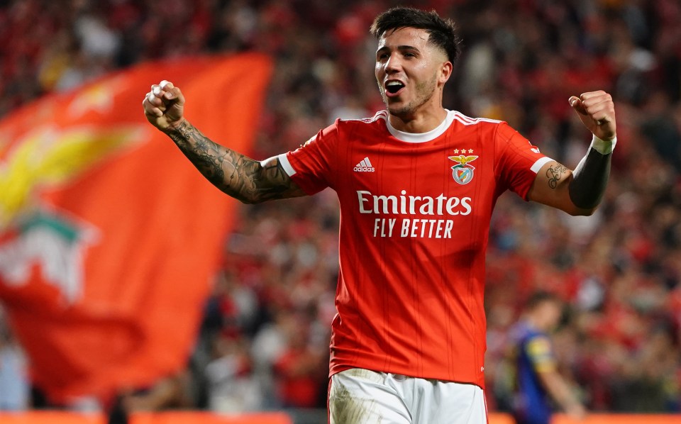 Benfica ace Enzo Fernandez is in high-demand