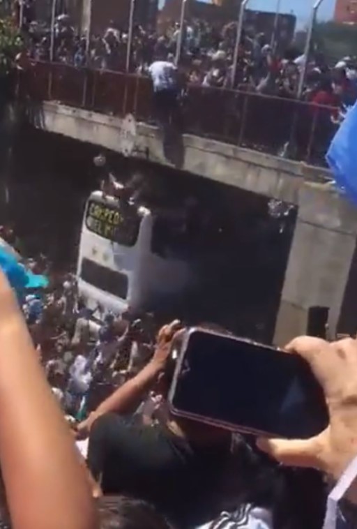 Huge throngs in Buenos Aires sparked safety problems