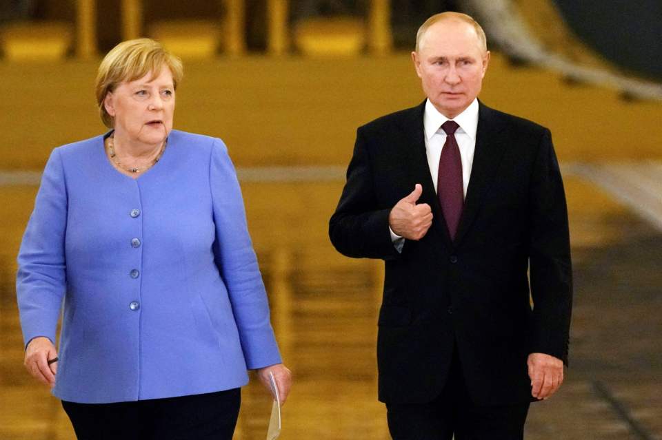 His warning comes in response to Angela Merkel's comments