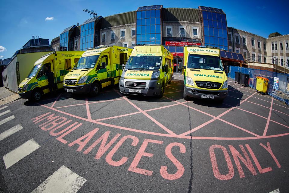 The health service in Greater Manchester asked people to only call 999 if their condition is a life-threatening emergency