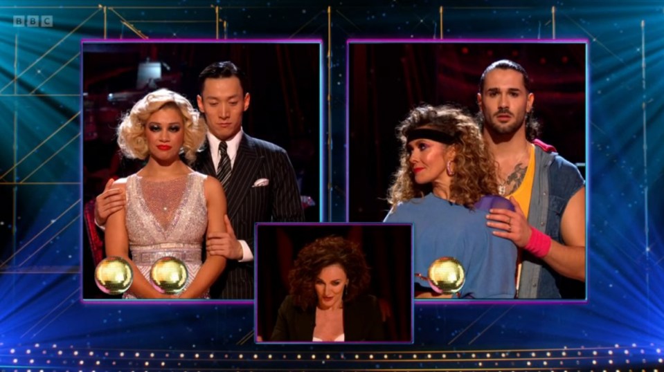 Kym and Molly performed in the dance off last weekend
