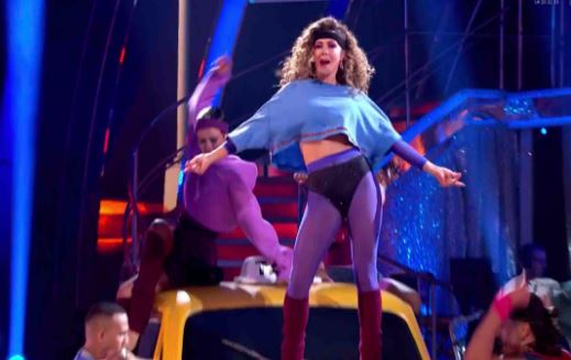 Kym was the latest celebrity to be voted out of the show
