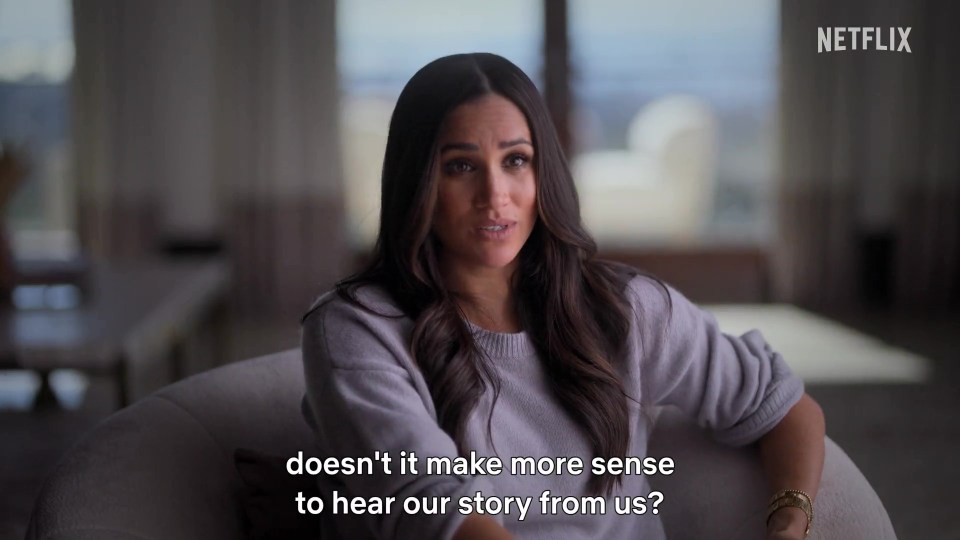 Meghan told fans 'When the stakes are this high - doesn't it make more sense to hear our story from us?'