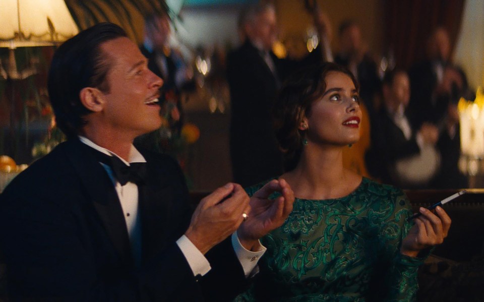 Taylor said on Instagram: 'Babylon. What an incredible film, a true masterpiece and a very special night'