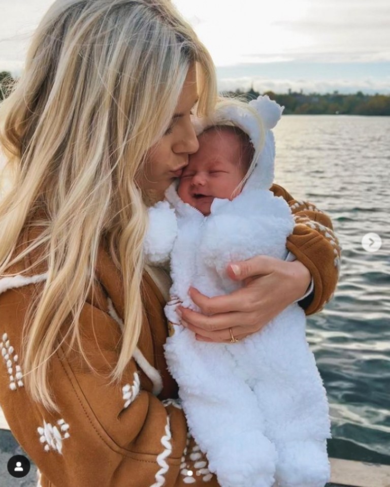 She revealed she gave her baby girl a sweet middle name