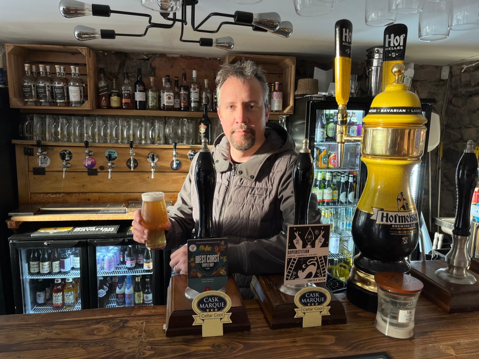 'When there is a strike, people don’t come in and we lose around a third of our takings, which has a huge impact on us,' says pub host Sam Omerod
