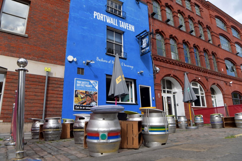 The Portwall Tavern, in Bristol