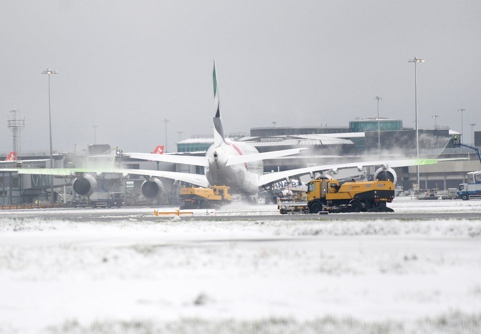Severe weather has hit major airports across the country