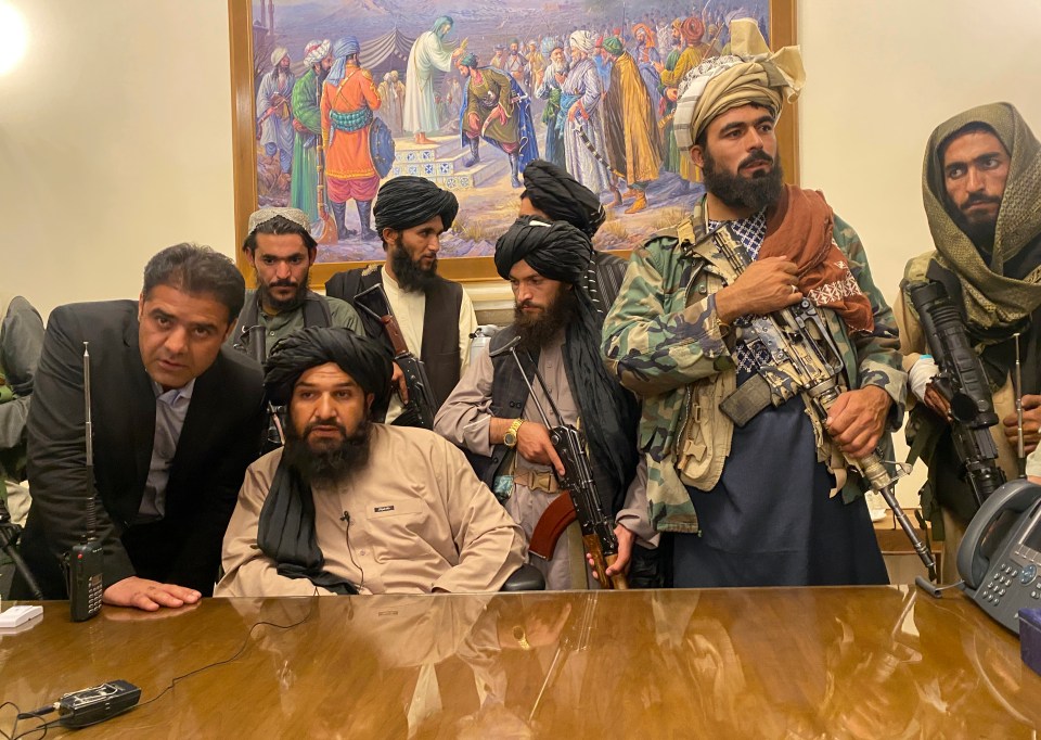 The Taliban took back control of Afghanistan last year and seized the presidential palace