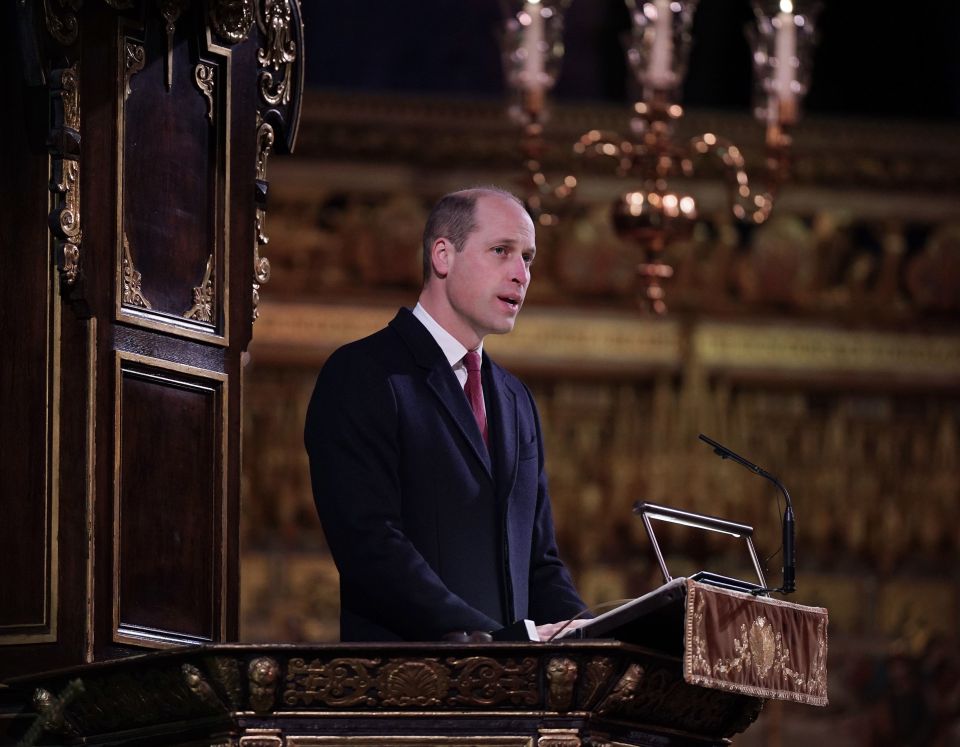 The Prince of Wales read an extract from Queen Elizabeth II's Christmas Message from 2012