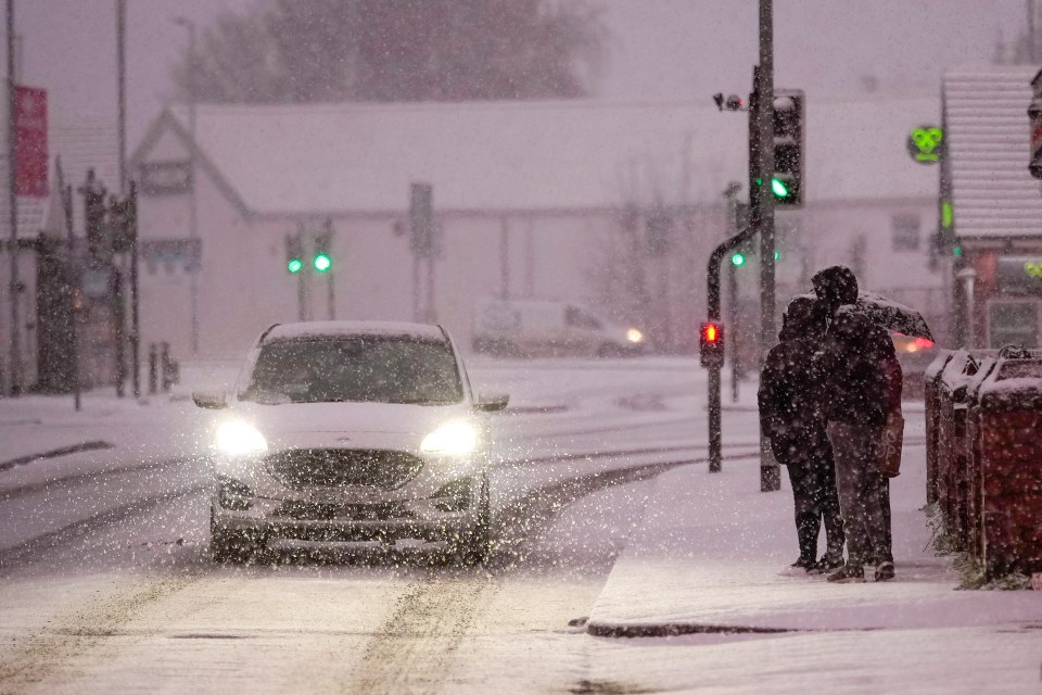 Plummeting temperatures and wintery condition has ground the nation to a halt