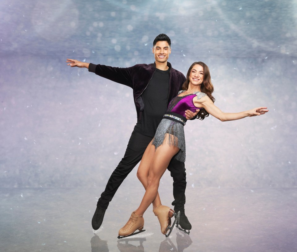 Siva is taking part Dancing On Ice this year