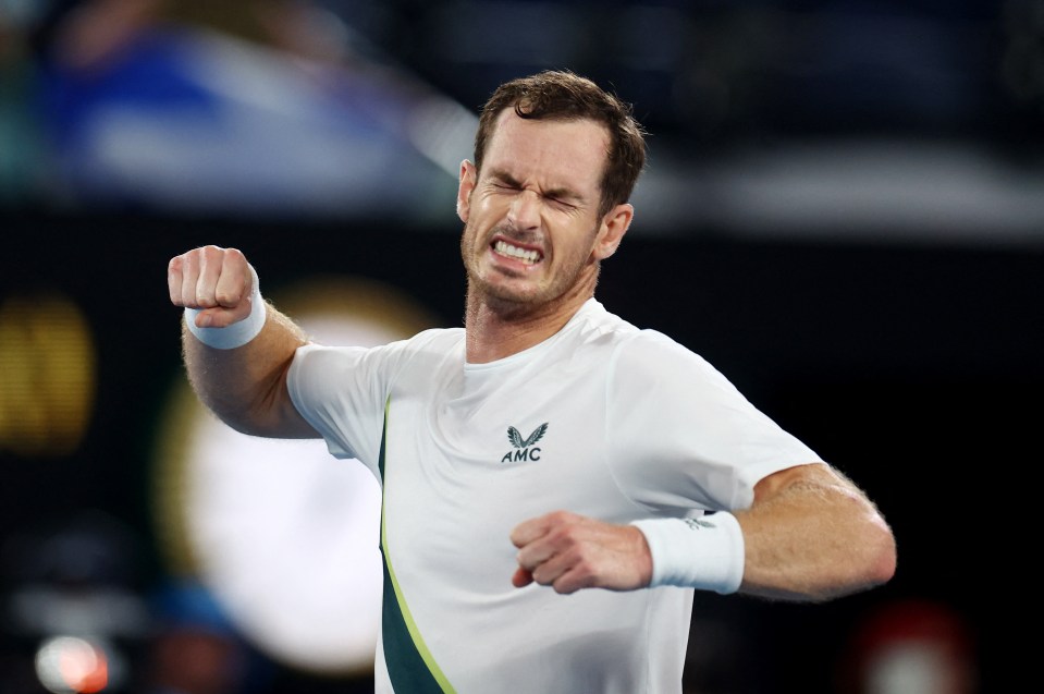 Andy Murray is in to round two