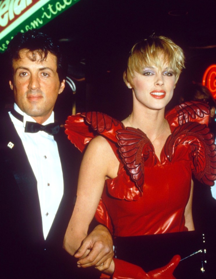 Stallone and Nielsen rocked up at the film's premiere together