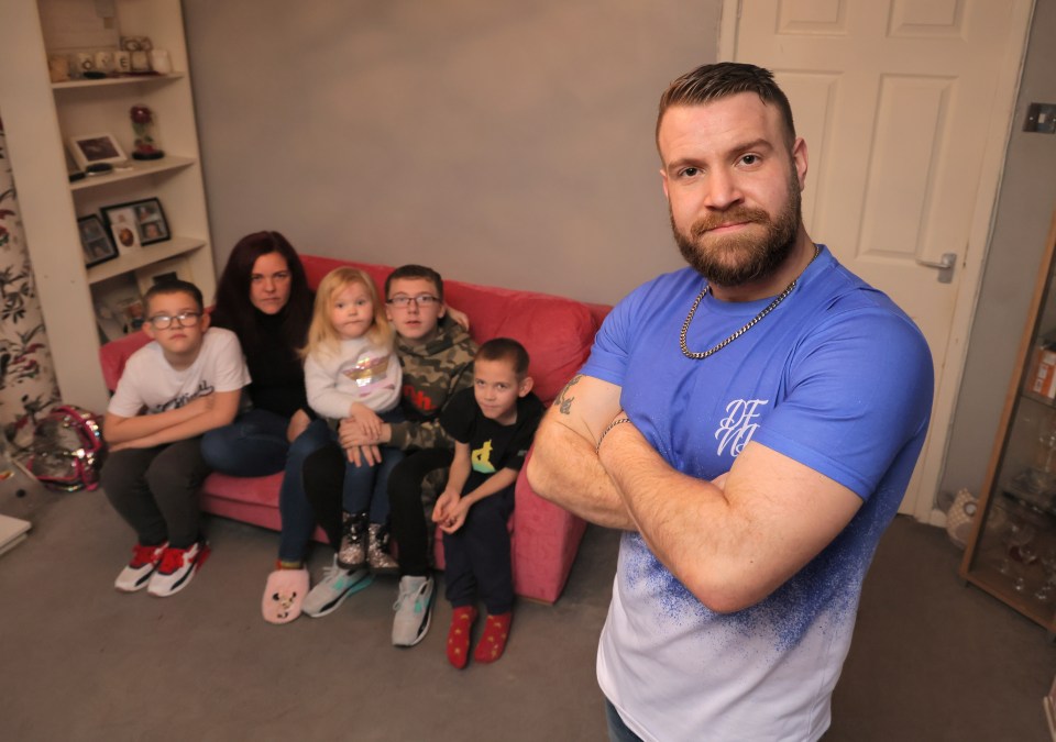 Chris Mann, from Jarrow, hasn’t received his Universal Credit payments since November because his employer wrongly reported his income to the HMRC
