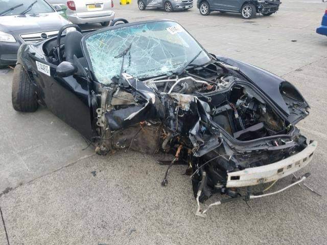 His car collided with a tree during the terrifying crash