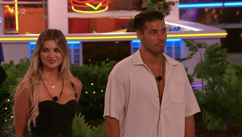 The pair have to choose who they would like to couple up with