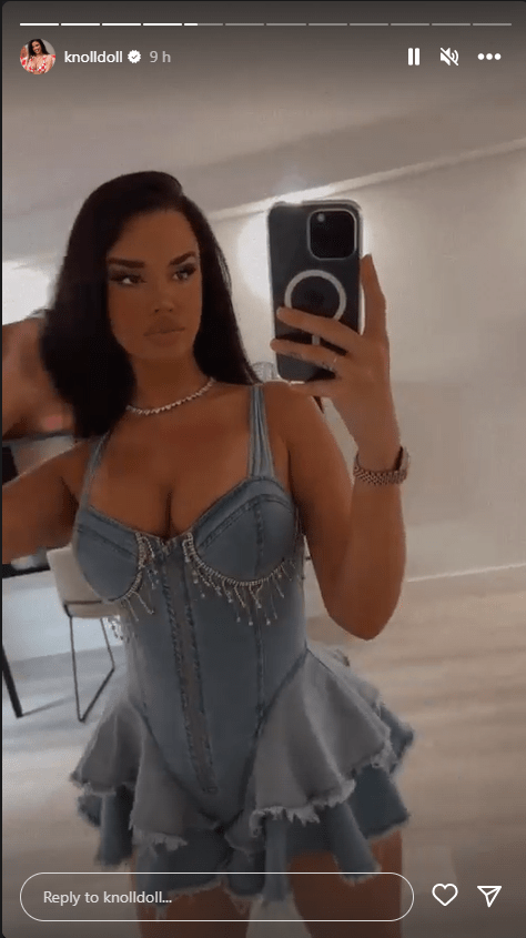 The Croatian beauty has never been shy about showing off her many outfits