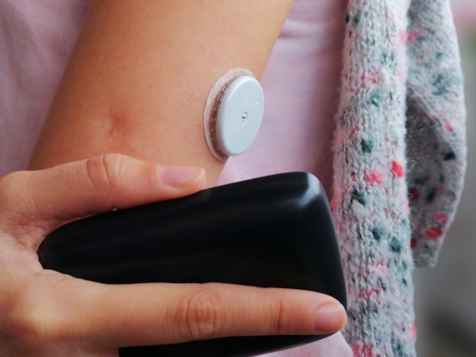 Most patients with Type 1 diabetes monitor their blood sugar with a continuous sensor, but still inject themselves with insulin (stock image)