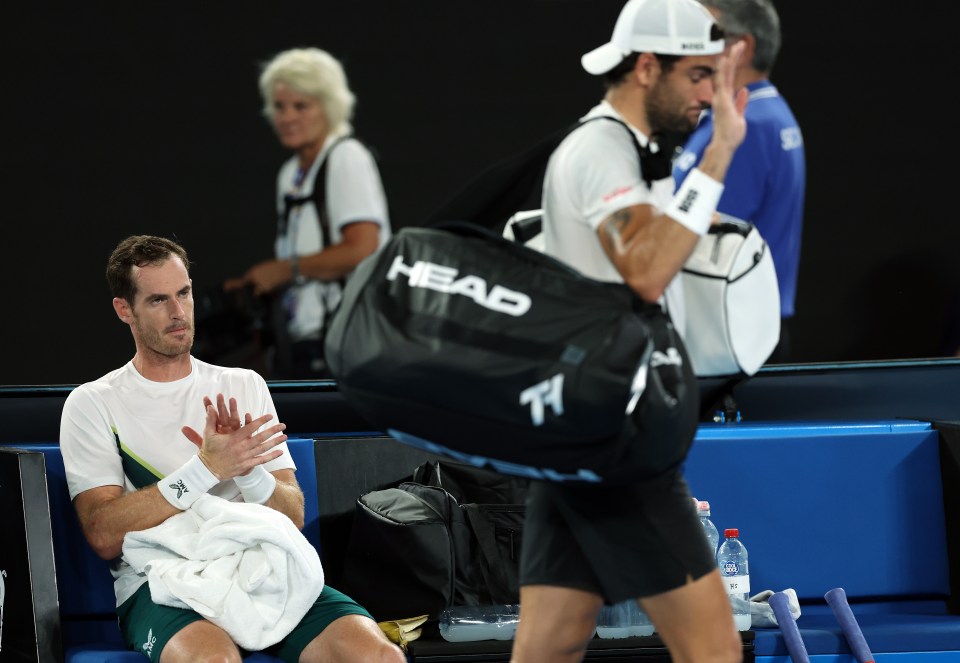 He sent 13th seed Matteo Berrettini packing
