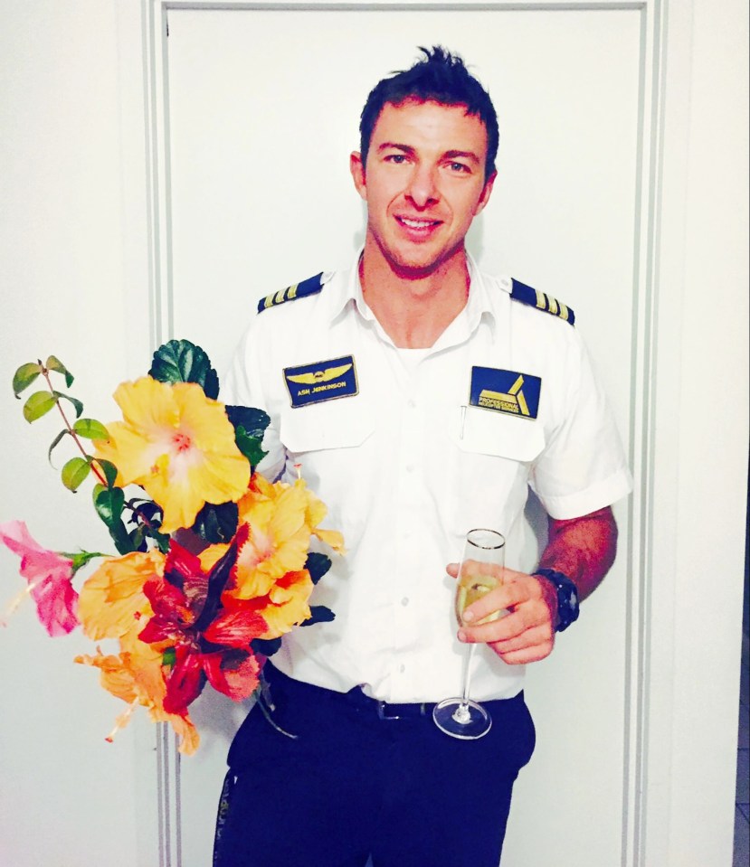 Pilot Ash Jenkinson, 40, was also killed