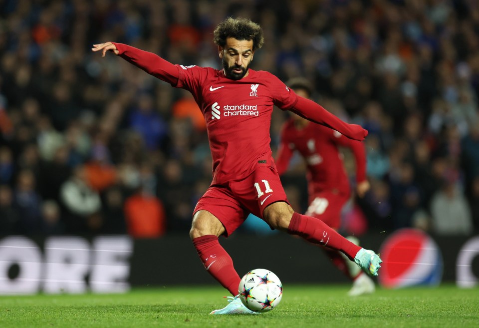 Mo Salah has seen his tally of 23 from last season demolished