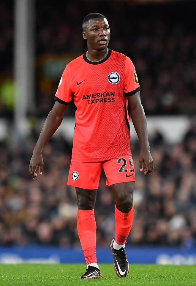 Moises Caicedo has been linked with a move to Arsenal in the January window