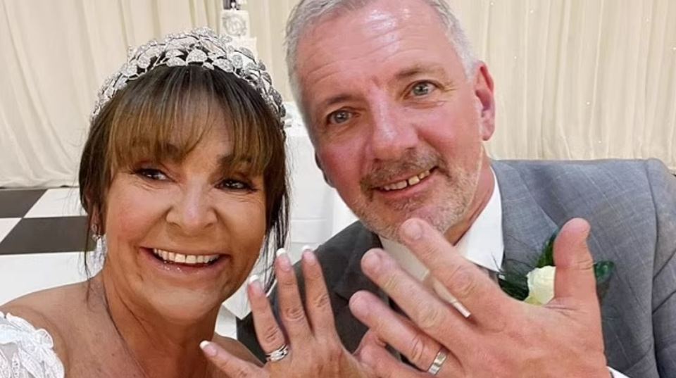 Ron Hughes and wife Diane got married in August 2021
