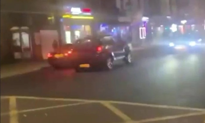 They fled the scene soon after
