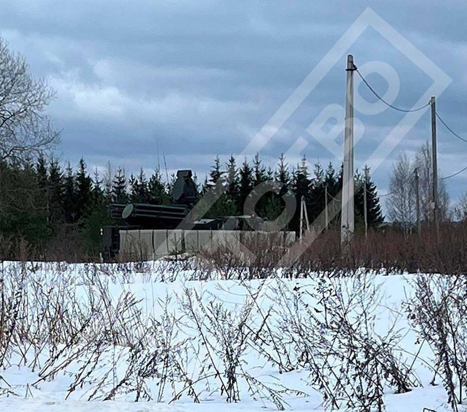 A Pantsir-S1 anti-aircraft battery pictured in Yascherovo, Russia