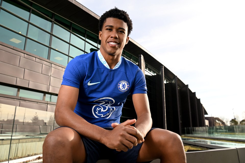 Wonderkid Andrey Santos has arrived at Cobham