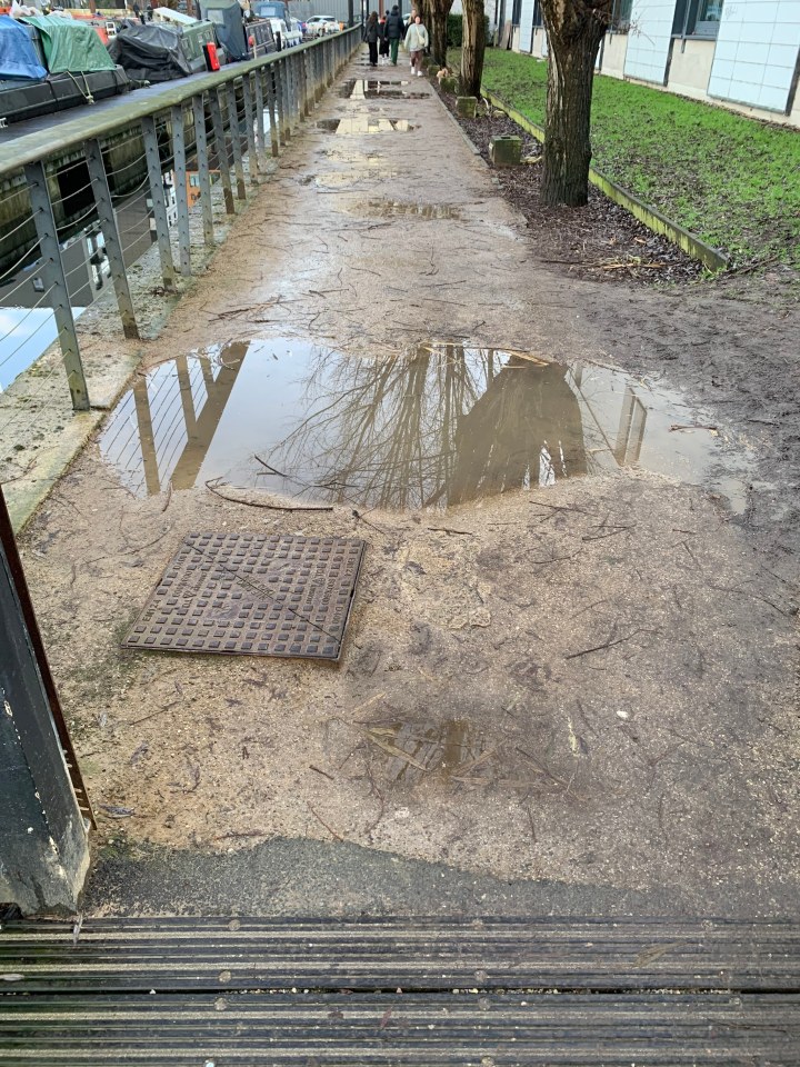 Mr Marshall wants the uneven path fixed