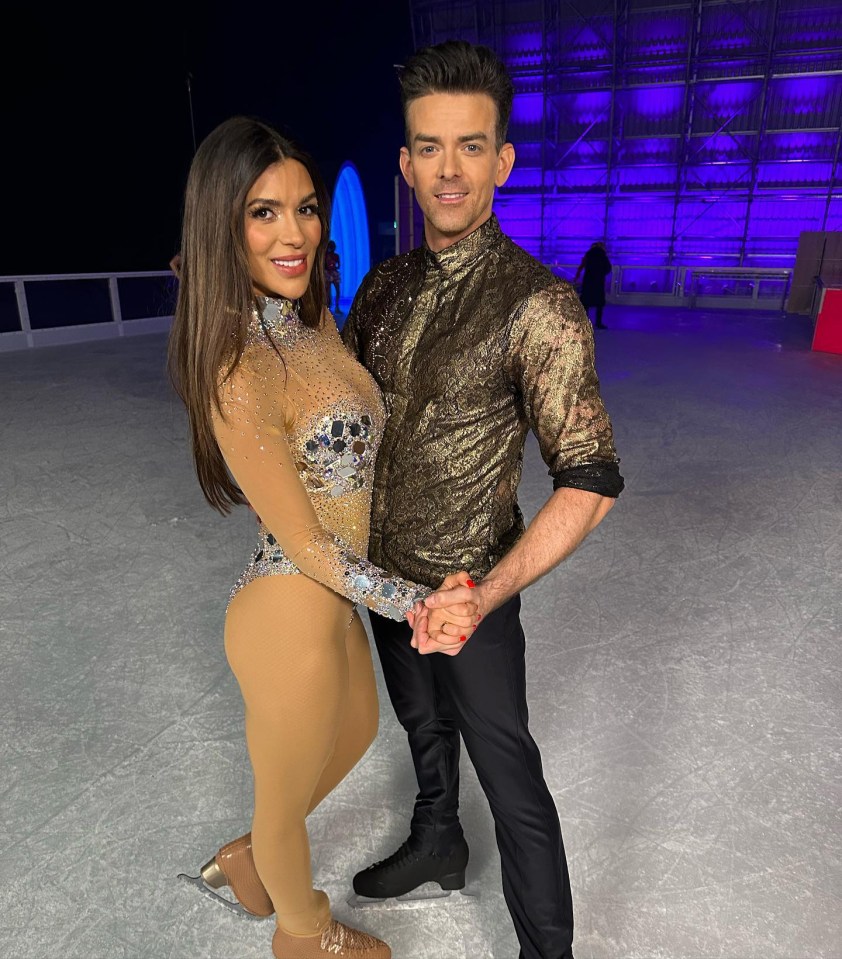 Ekin-Su wore a very revealing outfit on Dancing on Ice