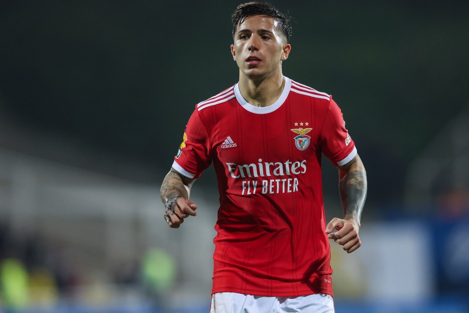 Chelsea are set to sign Benfica's Enzo Fernandez for £112m