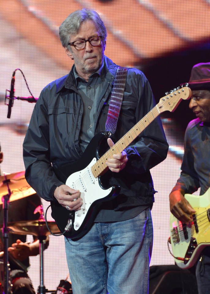 Eric Clapton is another artist in the running for a slot