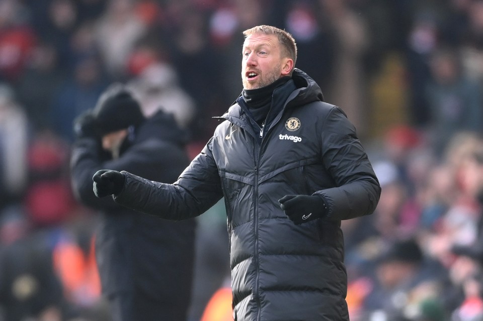 Graham Potter is hoping the army can help transform Chelsea's season