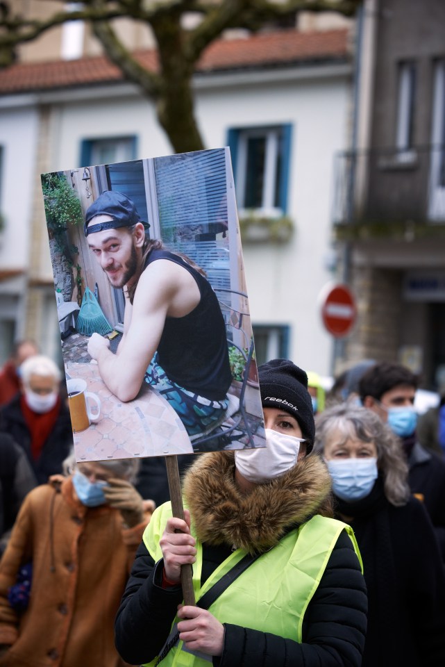 Protestors marched after the killing