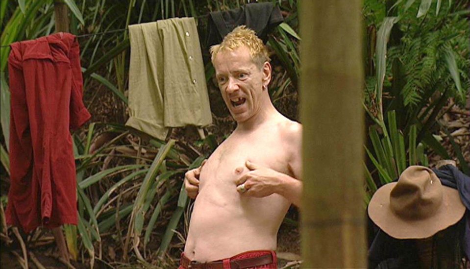 The rocker also appeared in I'm A Celeb in 2004