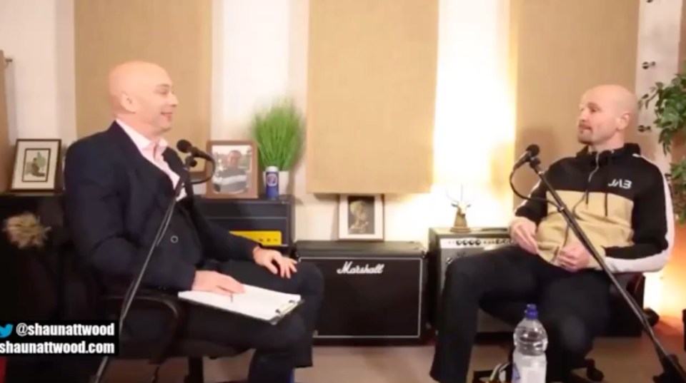 Steve Wraith, right revealed the odd quirk to Shaun Attwood