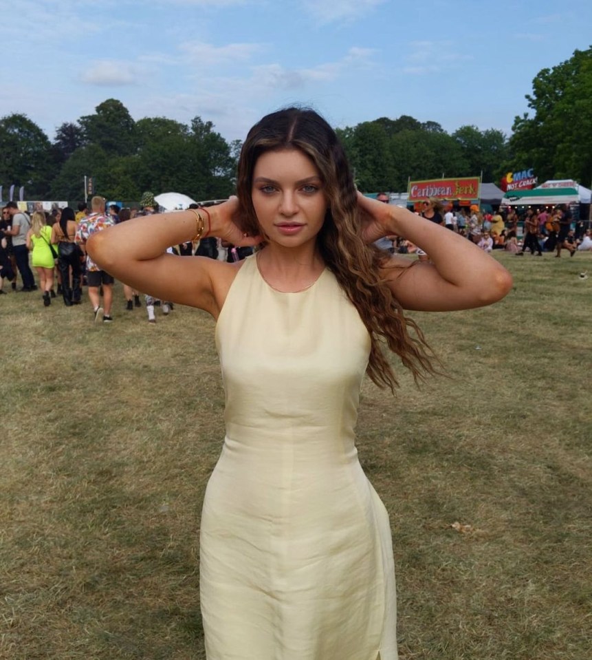 She looked dramatically different with brown hair in old snaps