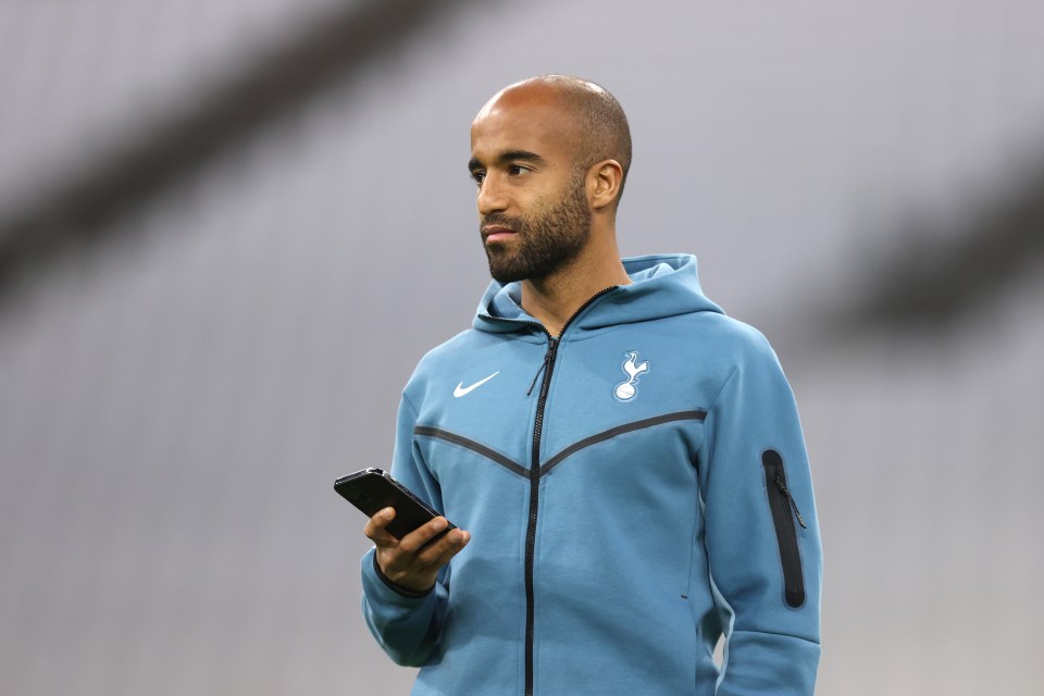 Lucas Moura is set to leave Tottenham on a free in the summer