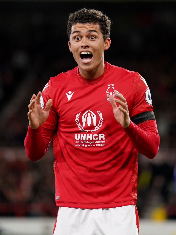 Forest's new affiliation with the UN refugee agency has seen the charity logo fill the void left by last season's sponsor, BOXT
