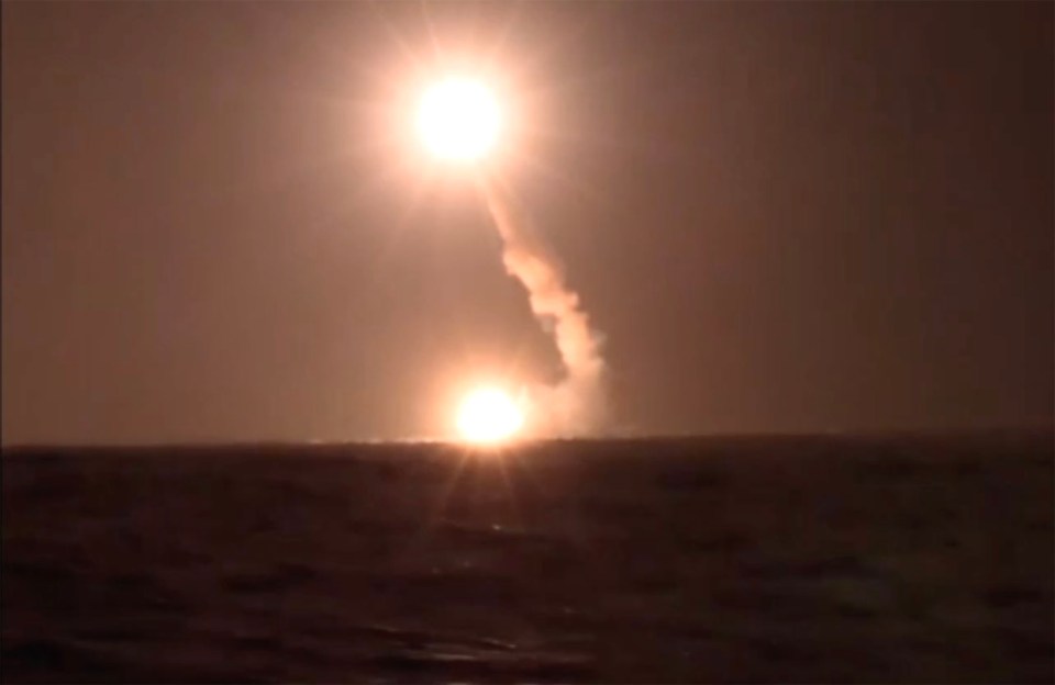 The missiles fly at nine times the speed of sound